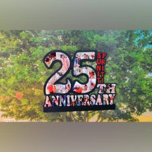 25th Anniversary Frame