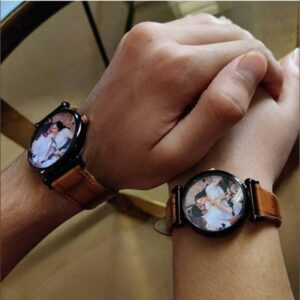 Couple Watch Leather Cart