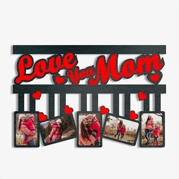 Love You Mom Frame - HFGIFTS