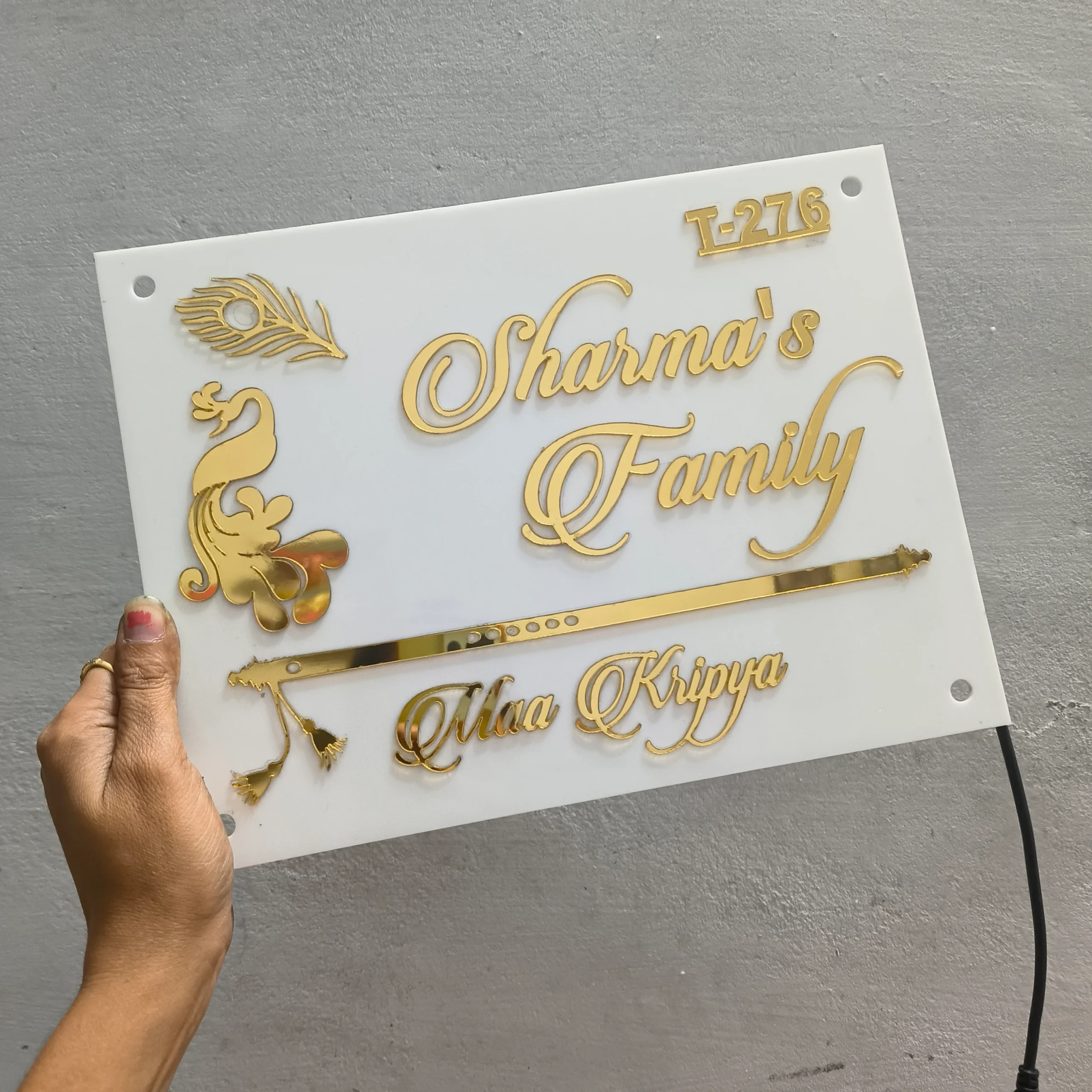 Custom Unique Name Plate Designs for Flats – Perfect for Apartment Living 1 Unique Name Plate Designs for Home – Modern and Elegant Customization