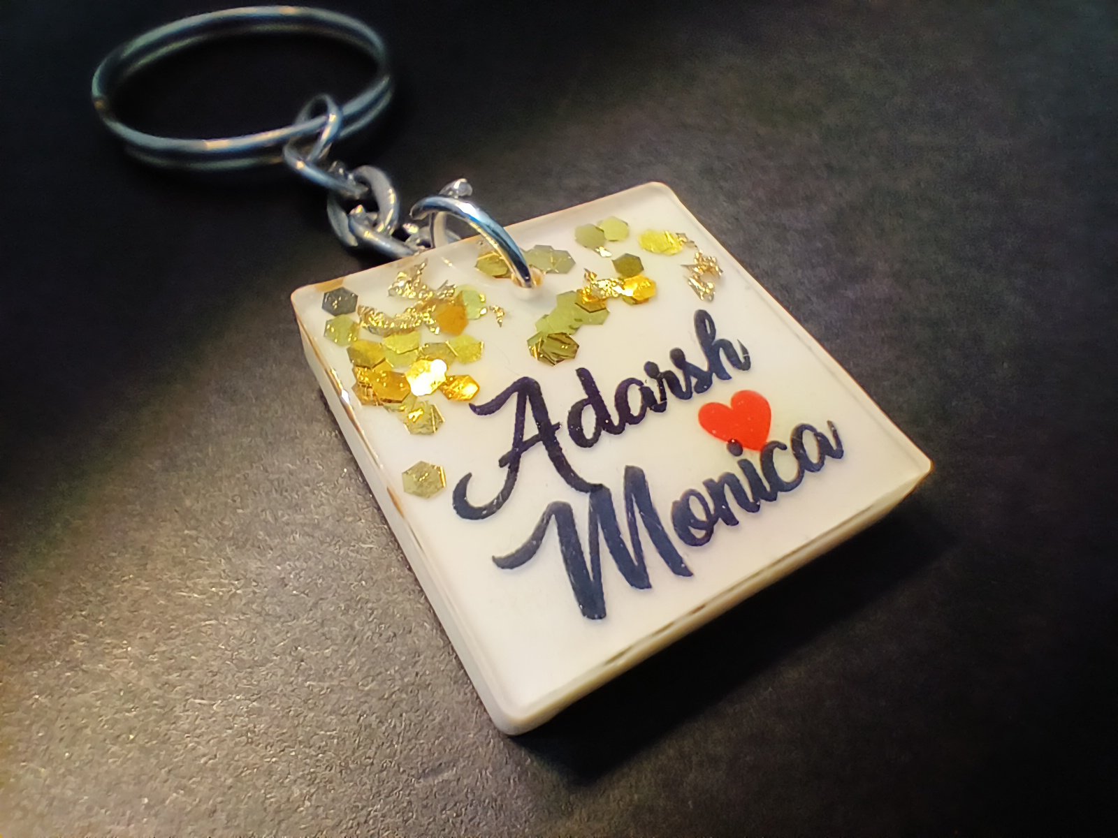 Resin Keychain With Name 2 Resin Keychain With Name - Image 2