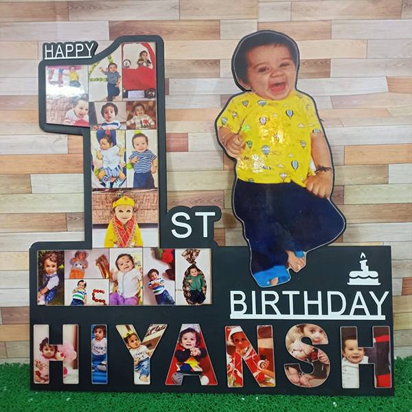 Birthday Present for 1st Birthday - Personalized 1st Birthday Tabletop/Frame 1 birthday present for 1st birthday, best first birthday gifts, best 1st birthday gifts, personalized first birthday gifts, personalised first birthday gifts