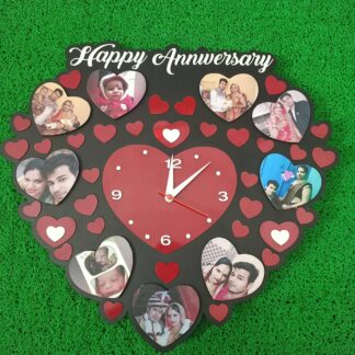 Happy Anniversary Wall clock