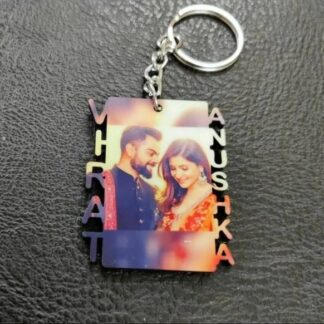 Photo Keychain with Name