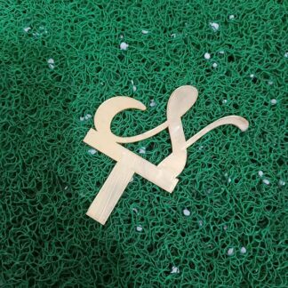 Alphabet Cake Topper