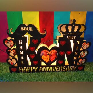 Double Initial Nught Lamp