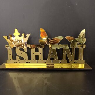 Golden Name Table Top