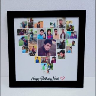 Happy Birthday Heart Frame