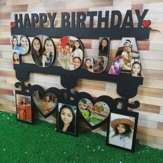 Happy Birthday PhotoName Frame