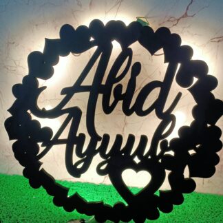 Personalised LED Couple Name