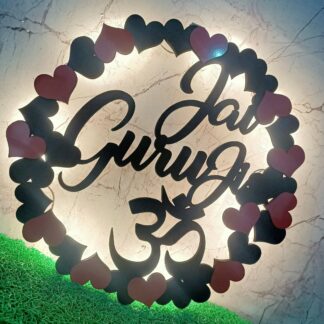 Jai Guruji Wall Decor