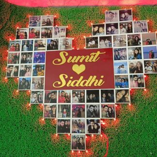 LED Square Heart Frame