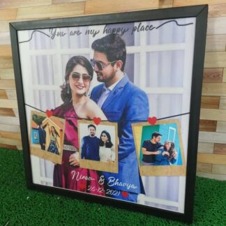 Lovely Couple Photo Frame