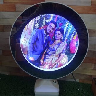 Magic Mirror With Photo Frame