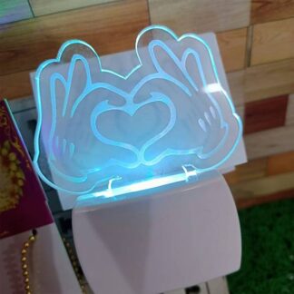 Mickey Heart Night Lamp