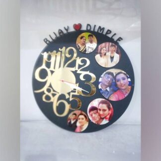 Name Clock With Photos