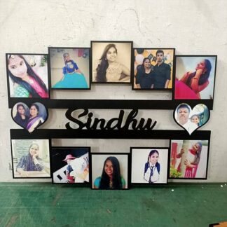 Name Frame with 10 Pics