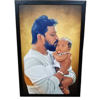 Oil Painting Photo Frame