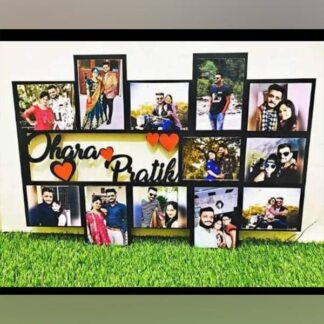 Photo Frame With 2 Names