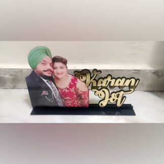 Photo With Name Table Top