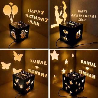 Shadow Box With Personalised Message For Occasions