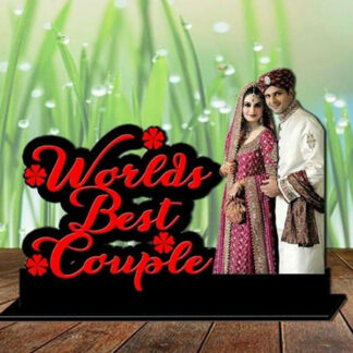 Worlds Best Couple Taple Top