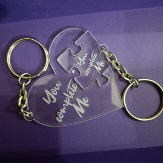 You Complete Me Keychain