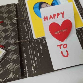 Be Mine Scrapbook - 6 Pages