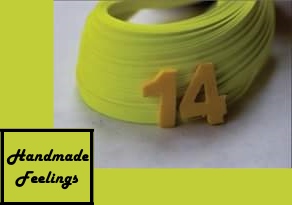 3mm Quilling Strips - Lemon Yellow
