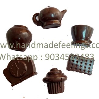 Handmade Chocolates - Tea time Theme chocolates 12 pcs