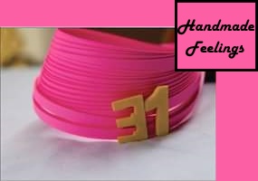 5mm Quilling Strips - Fucia Pink