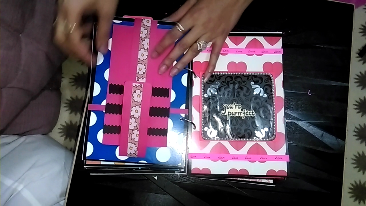 Love/Valentines Scrapbook - 8 Page - 1 6 Love/Valentines Scrapbook - 8 Page - 1 - Image 6