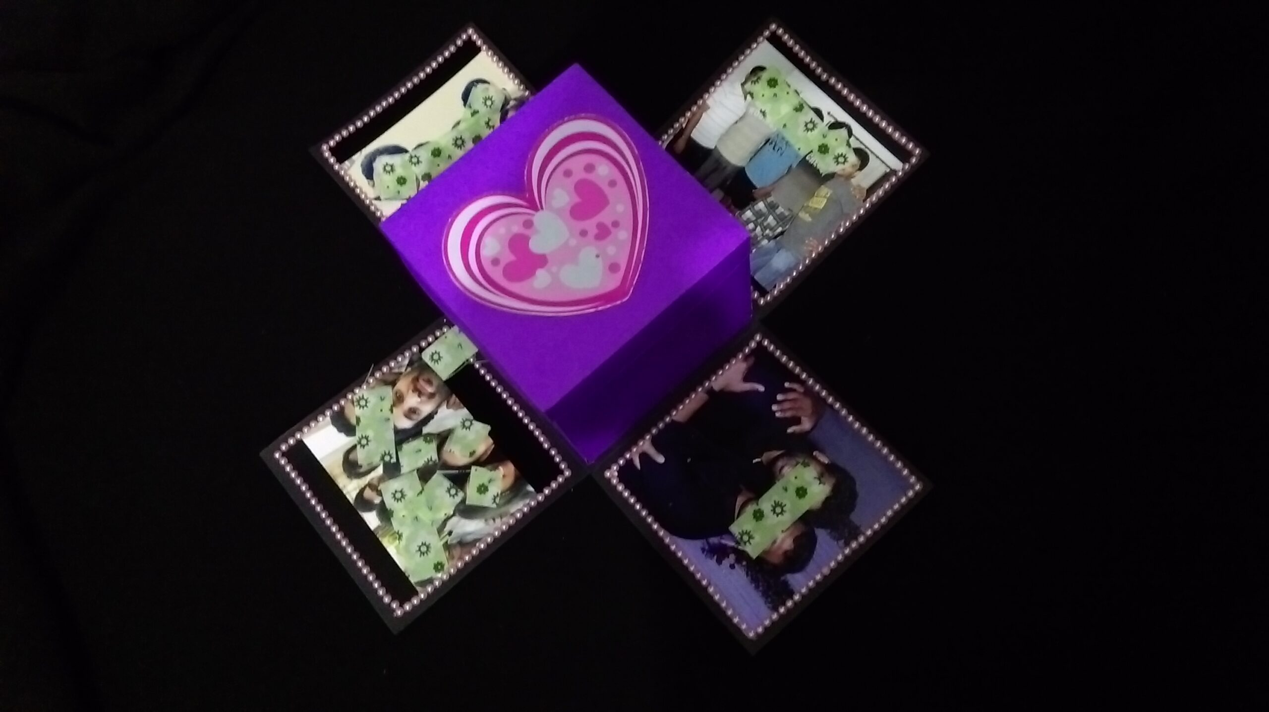 3 layered Explosion Box - 9x9x9 cm 4 3 layered Explosion Box - 9x9x9 cm - Image 4