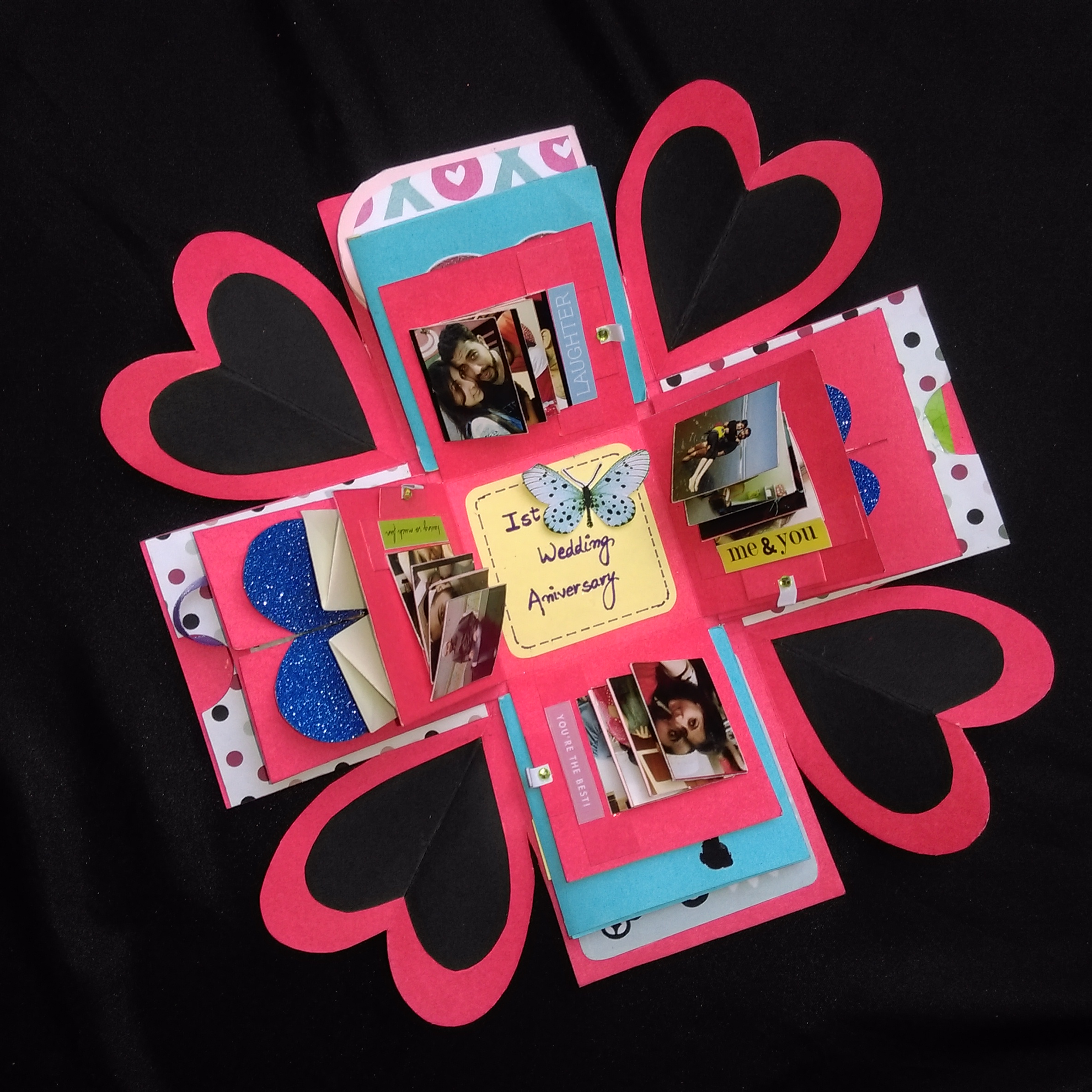 Explosion Box with Tricks - 9x9x9 cm 2 Explosion Box with Tricks - 9x9x9 cm - Image 2