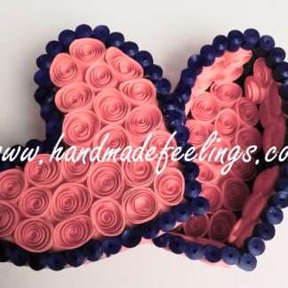 Quilled Box - Orange