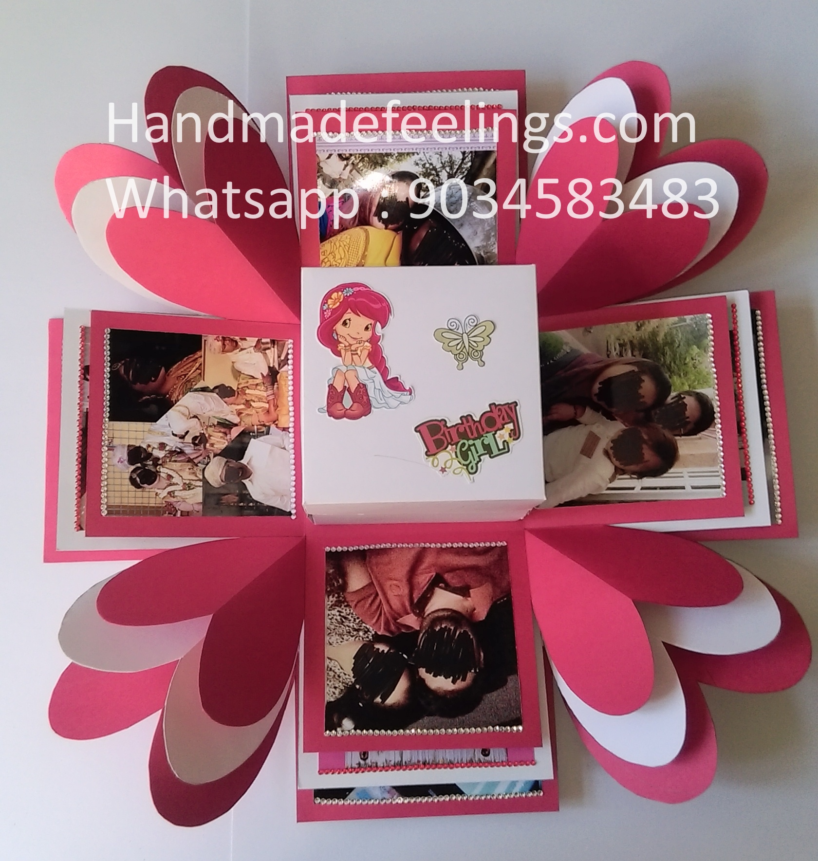 Explosion Box - Full of Hearts-15x15x15 cm 8 Explosion Box - Full of Hearts-15x15x15 cm - Image 8