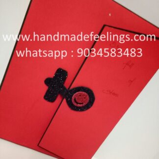 Multi Flap Card - Red Black Theme