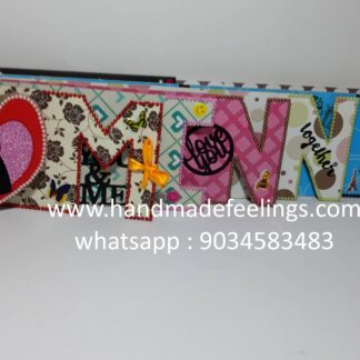 Wooden Name Album - 7 alphabets