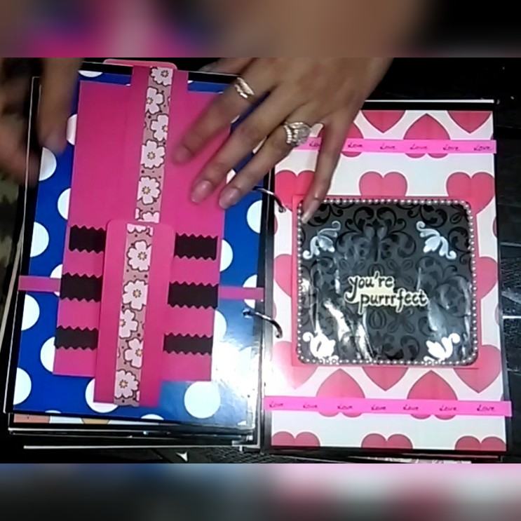 Love/Valentines Scrapbook - 8 Page - 1 1 Love/Valentines Scrapbook - 8 Page - 1