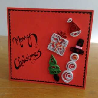 Quilled Christmas Card