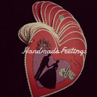 Designed Mini Album - Heart Shaped