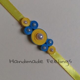 Handmade Paper Quilled Rakhi