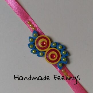 Handmade Paper Quilled Rakhi