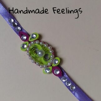Handmade Paper Quilled Rakhi