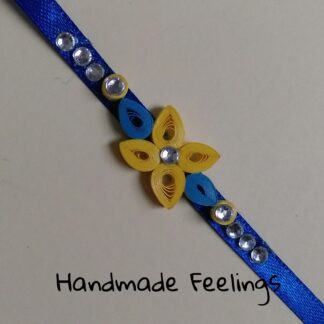 Handmade Paper Quilled Rakhi