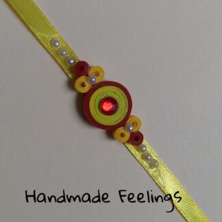 Handmade Paper Quilled Rakhi