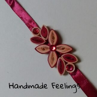 Handmade Paper Quilled Rakhi