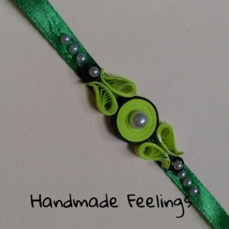 Handmade Paper Quilled Rakhi