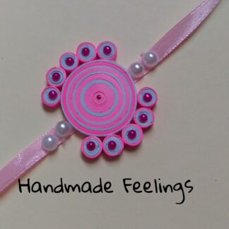 Handmade Paper Quilled Rakhi