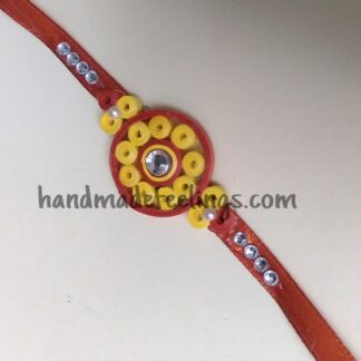 Handmade Paper Quilled Rakhi